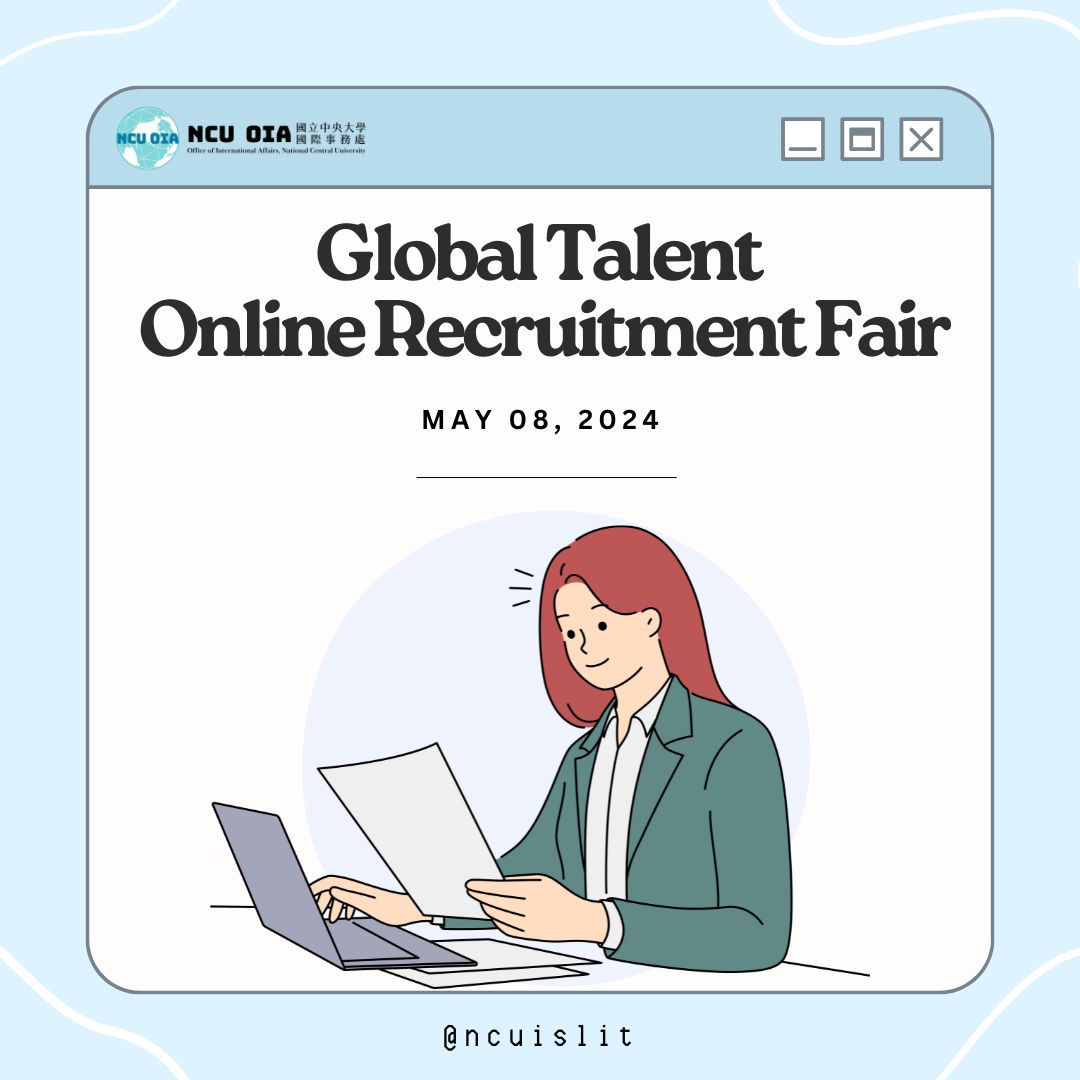 [Fair] ITRI Global Talent Online Recruitment Fair - Net Zero Technology Developments